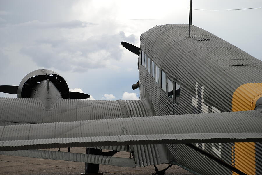 Junkers 52 at Duxford Imperial War Museum Photograph by Neil R Finlay