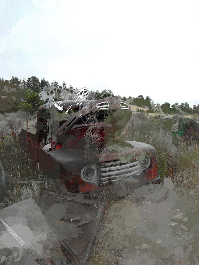 Junkyard Truck Wy 1214 Photograph By Cathy Anderson Fine Art America