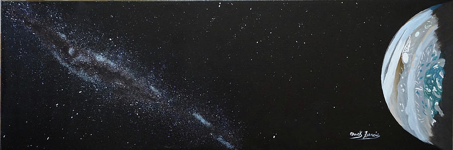 Jupiter Painting - Jupiter and the Cosmos by Charles Francis