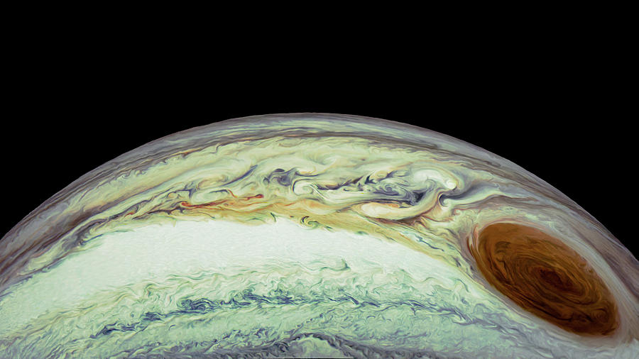 Jupiter - Great Red Spot Photograph by Bj S