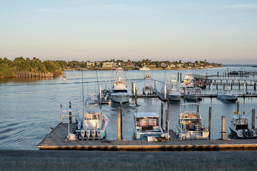 Jupiter Inlet Lighthouse and Marina Photograph by Laura Fasulo | Fine ...