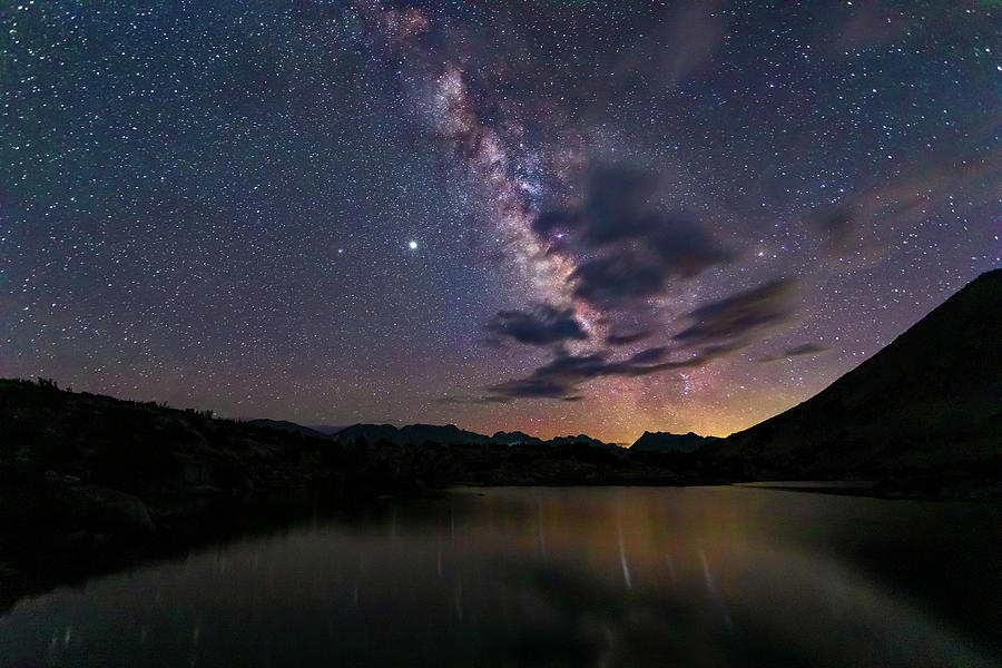 Jupiter, Saturn and the Milkyway Photograph by Brian Knott Photography