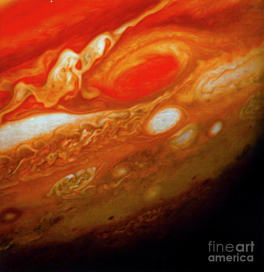 Jupiters Great Red Spot, 1979 Photograph by Granger