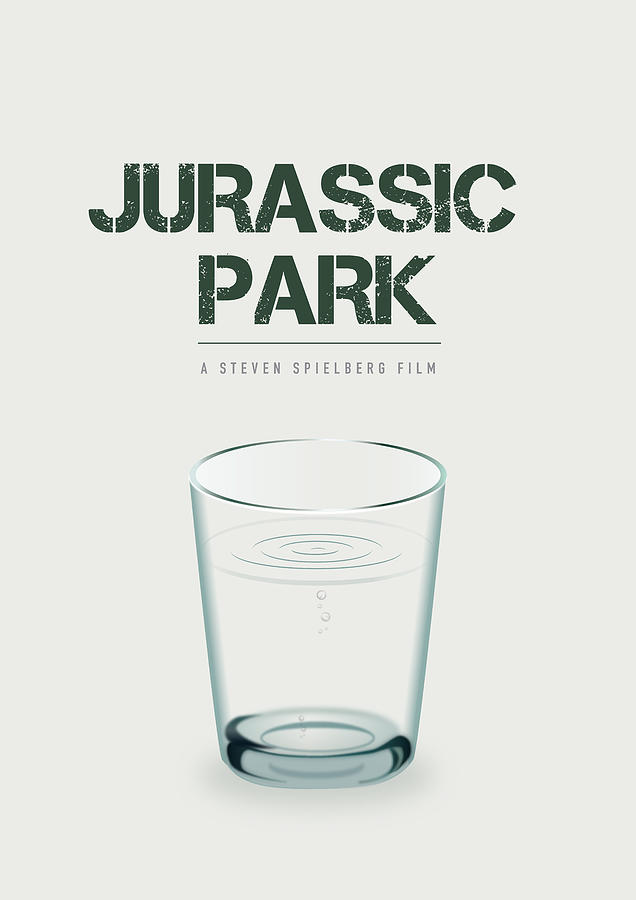 Jurassic Park Digital Art - Jurassic Park - Alternative Movie Poster by Movie Poster Boy