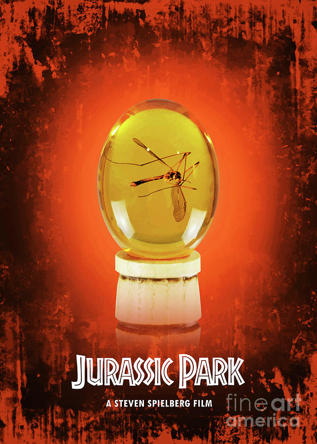 Jurassic Park Digital Art - Jurassic Park by Bo Kev