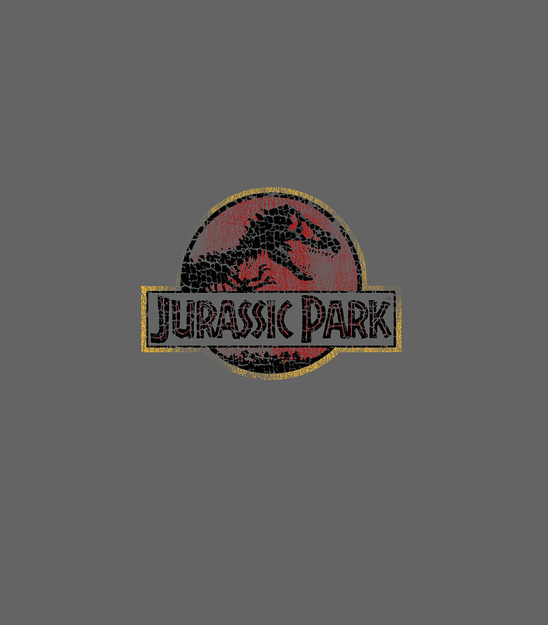 Jurassic Park Cracked Classic Vintage Logo Digital Art By Iustih Annal Fine Art America 7821