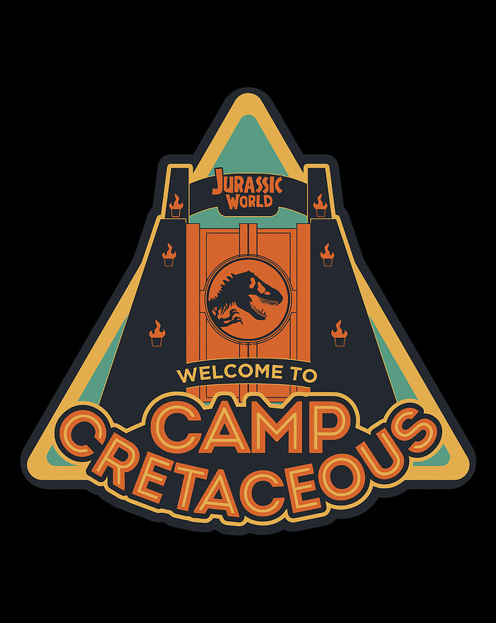 Jurassic World Camp Cretaceous Welcome Gates Gift Items Digital Art by ...