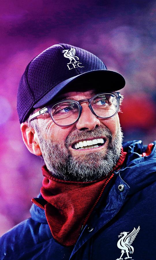 Jurgen Klopp Digital Art by Toek Yran - Pixels