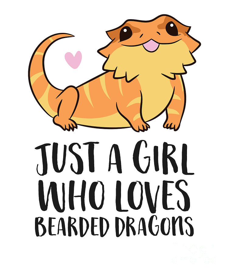 cute bearded dragon drawings