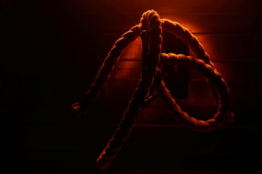 Just a Rope Photograph by David Andersen