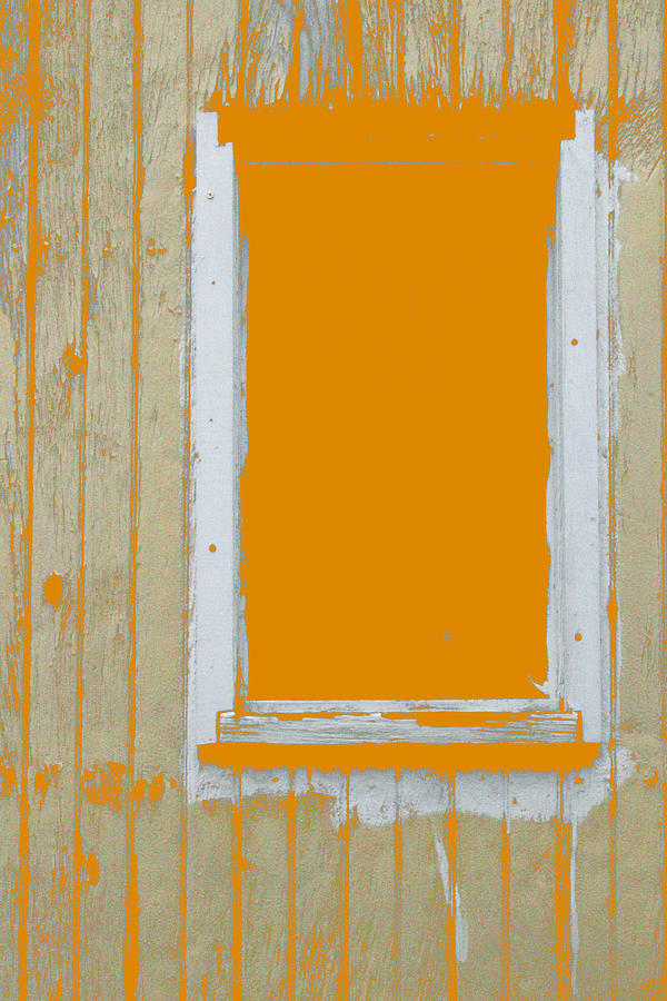 Abstract Digital Art - Just A Window ... by Judy Foote-Belleci