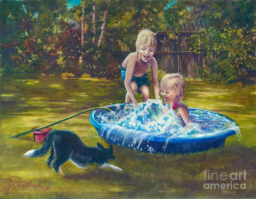 Just Add Water Painting by Jill Westbrook