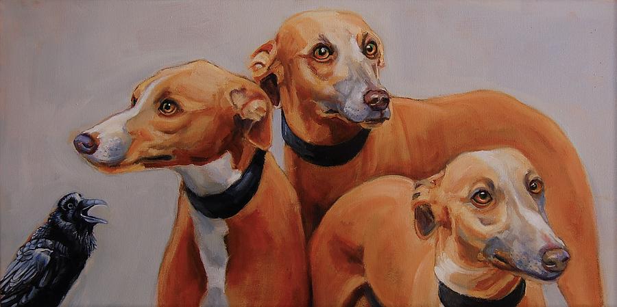 Just Another Three Dog Night Painting by Jean Cormier