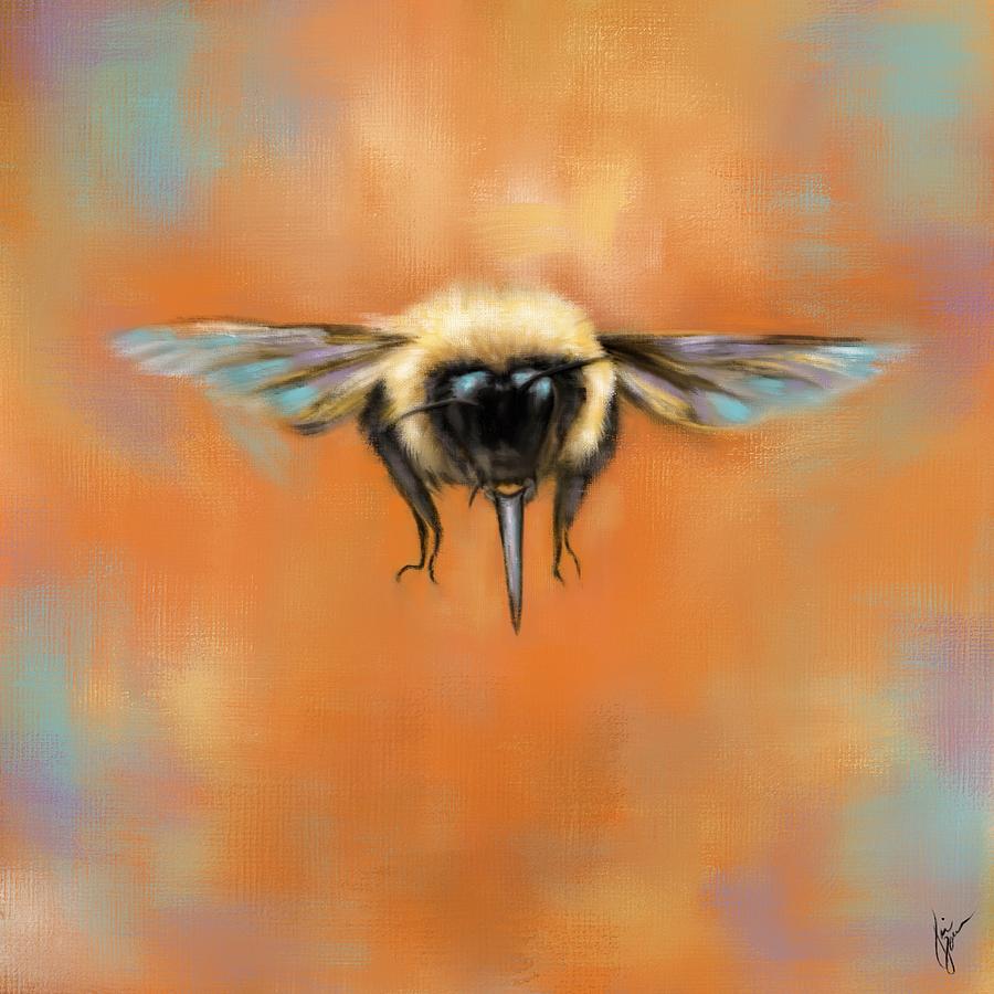 Just Bee Painting by Jai Johnson