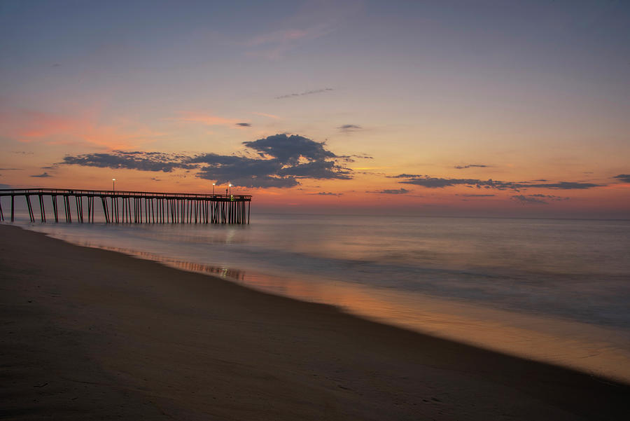 Just Before Sunrise - Ocean City Maryland Photograph by Bill Cannon ...