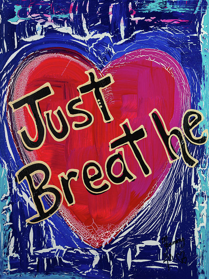 Just Breath NY-JB-126-21 Painting by Richard Sean Manning