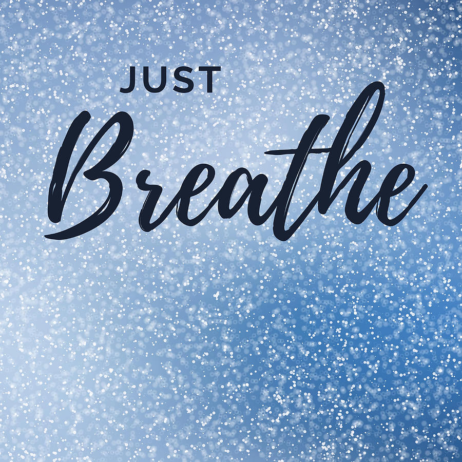 Just Breathe Poster music Painting by Harris Clarke | Fine Art America