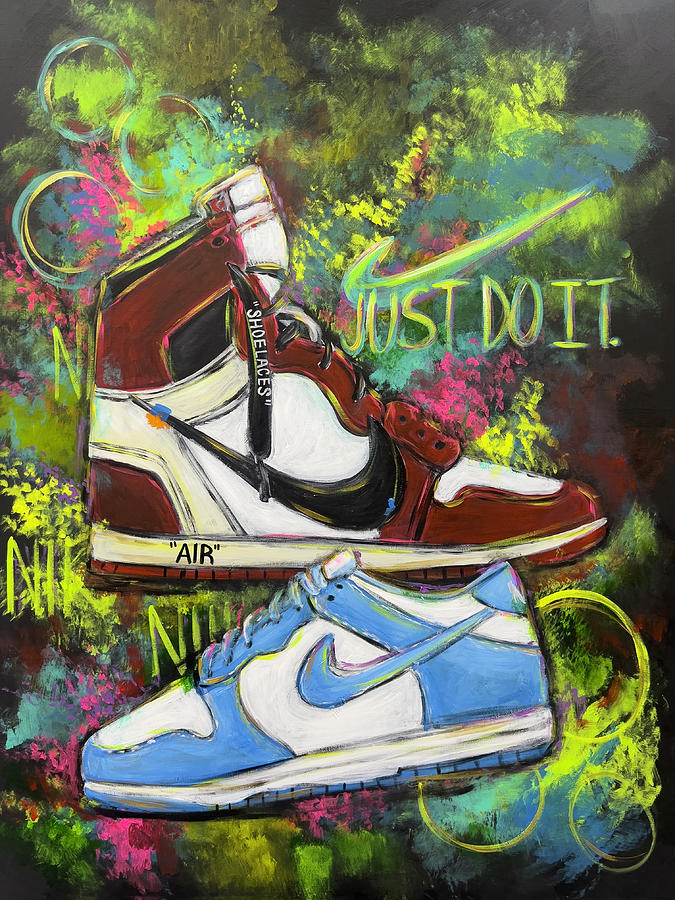 Just Do It Painting by Mandy Mae - Fine Art America