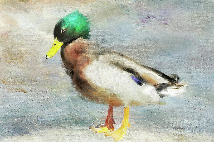 Just Ducky Digital Art by Lois Bryan