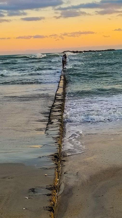Just Fishing Photograph by Oceanic SkyView Just Fishing Photograph by Oceanic SkyView