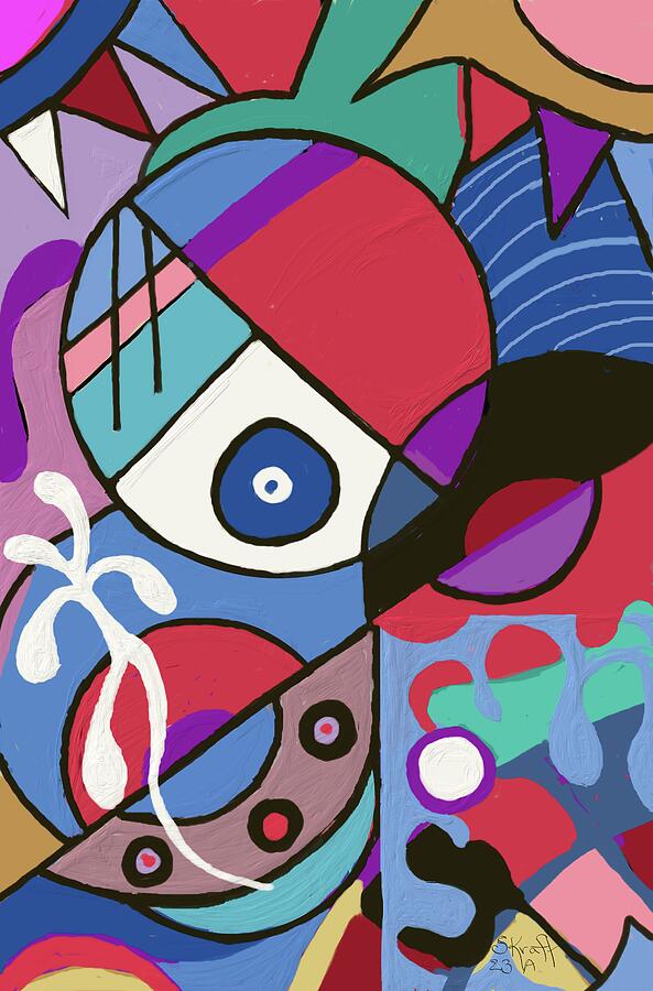 Just Fun Painting by Sonja Kraft Just Fun Painting by Sonja Kraft