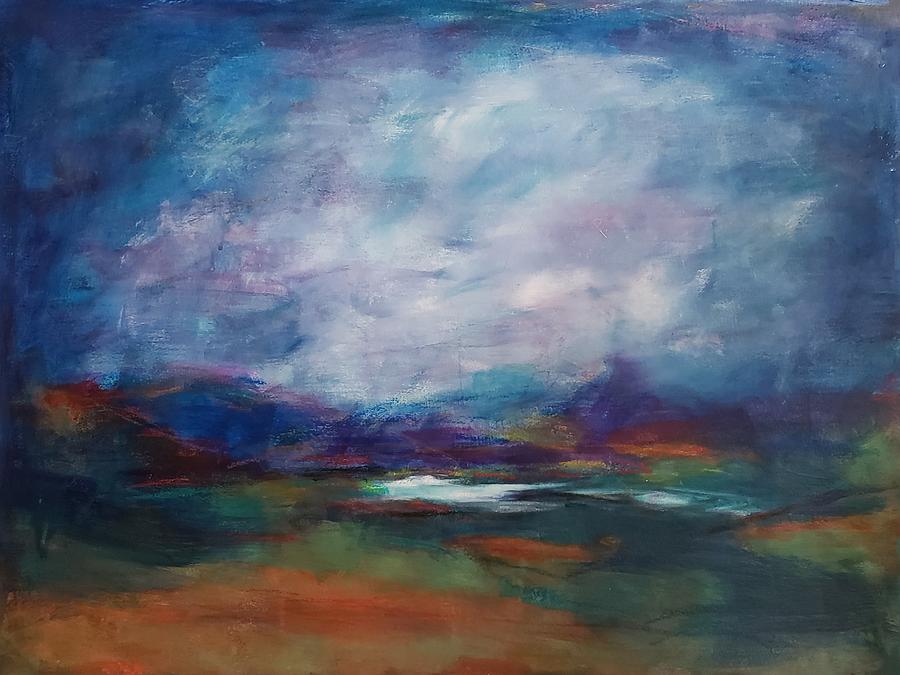 Acrylic Mixed Media - Just Happened by Ellen Kirwan Acrylic Mixed Media - Just Happened by Ellen Kirwan