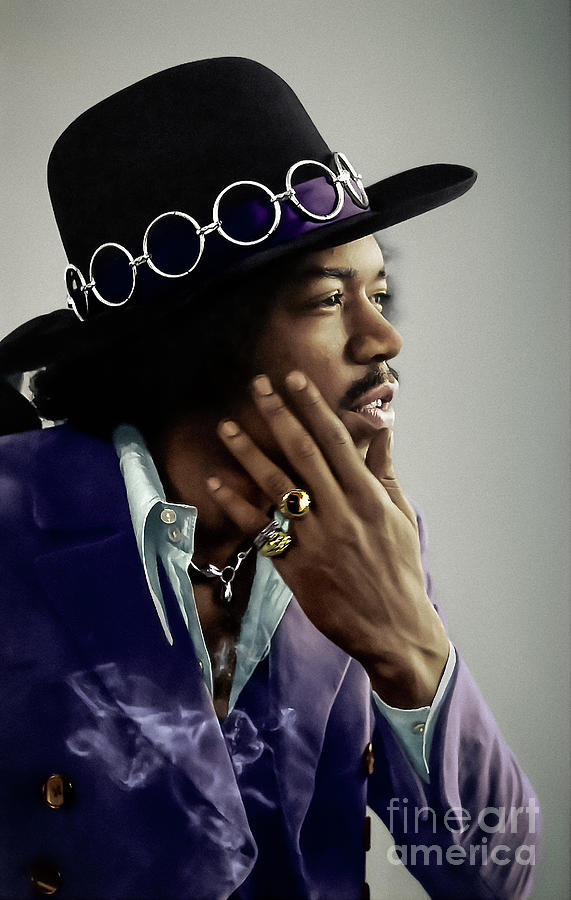 Just Jimi Hendrix Photograph by Franchi Torres