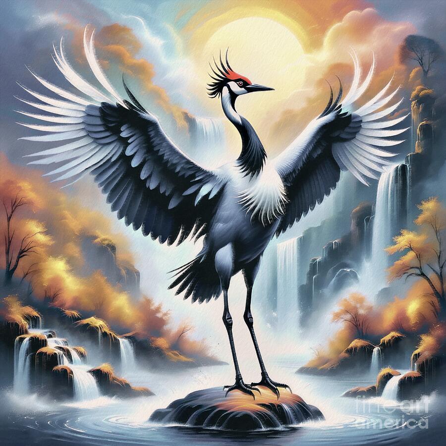 Just Spread Your Wings And Fly - 04375 Ai Art by Philip Preston Just Spread Your Wings And Fly - 04375 Ai Art by Philip Preston