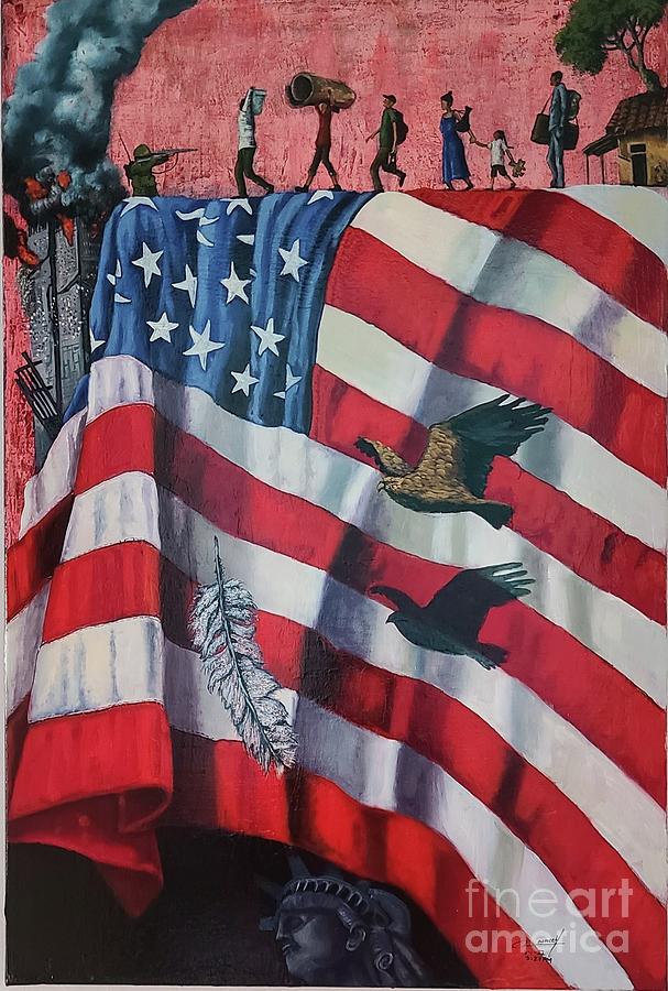 Justice for All Painting by Carlos Rodriguez