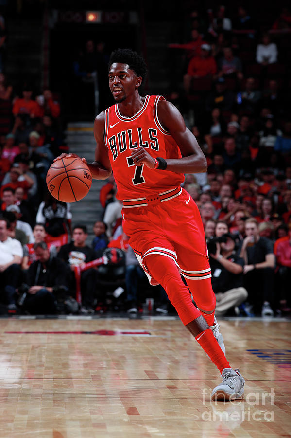 Justin Holiday Photograph by Jeff Haynes