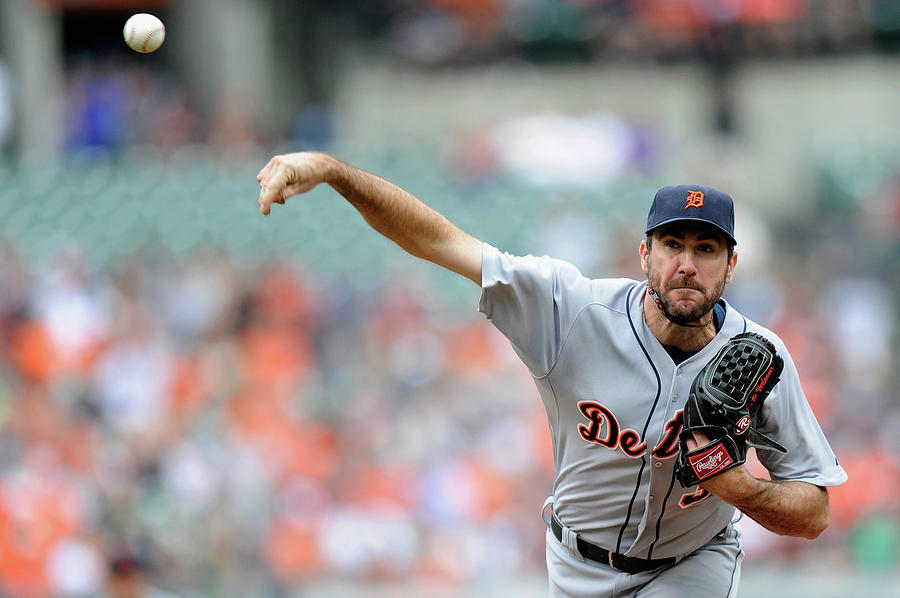 Justin Verlander Photograph by Greg Fiume