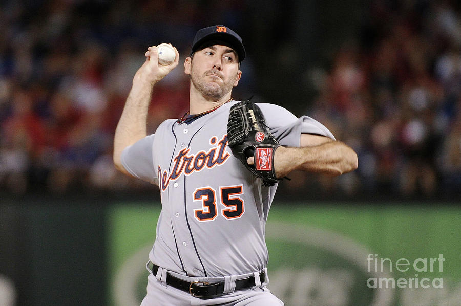 Justin Verlander Photograph by Harry How