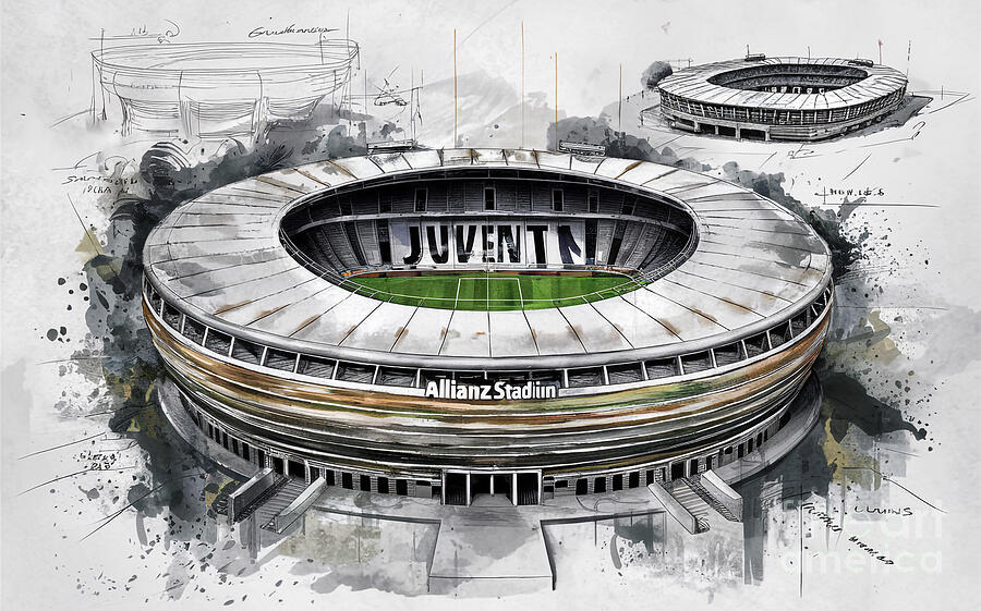 Juventus Stadium Empty Stadium Football Stadium Allianz Stadium Soccer ...