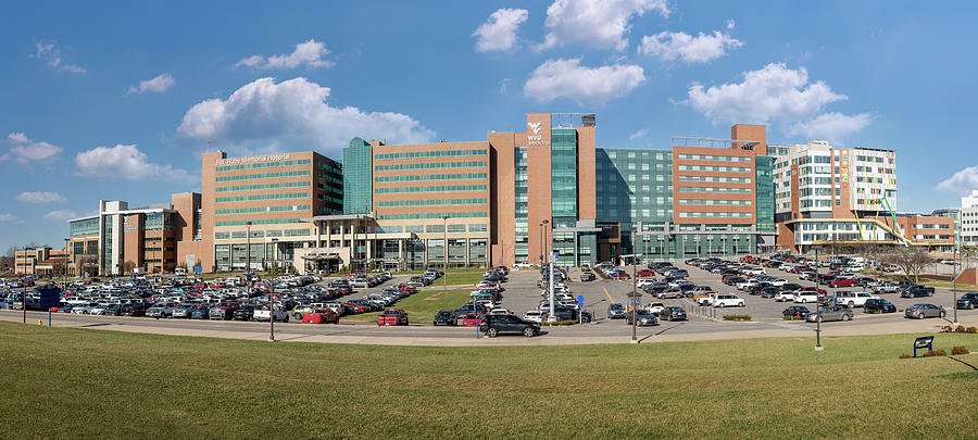 JW Ruby Memorial Hospital In Morgantown West Virginia Photograph By   Jw Ruby Memorial Hospital In Morgantown West Virginia Steven Heap 