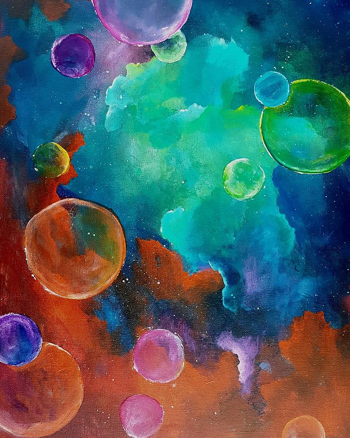 K13 Space Scape                2032 Painting