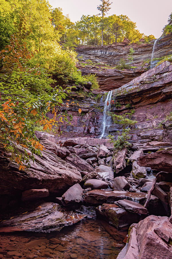 Kaaterskill Falls 3 #1 Photograph by Cindy Robinson