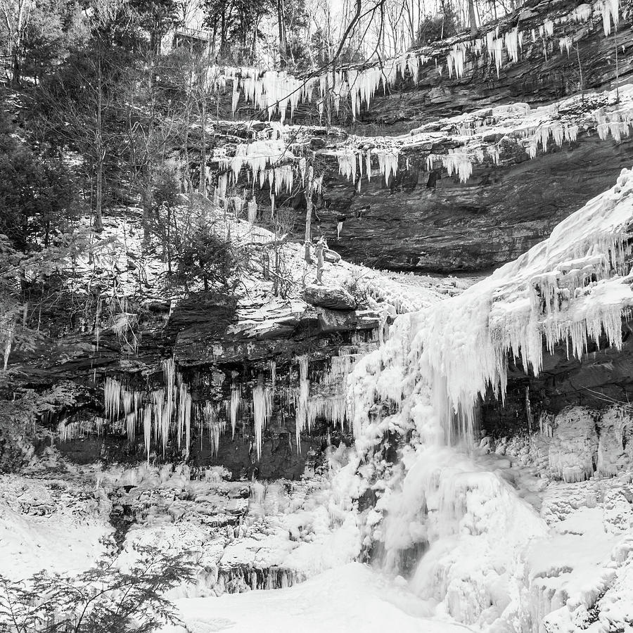 Kaaterskill Falls Black and White Photograph by David Hahn - Fine Art ...