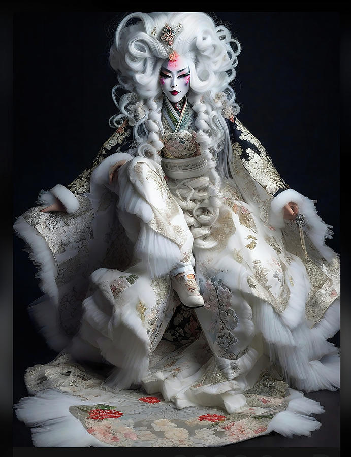 Kabuki Actor Photograph by Richard Wiggins