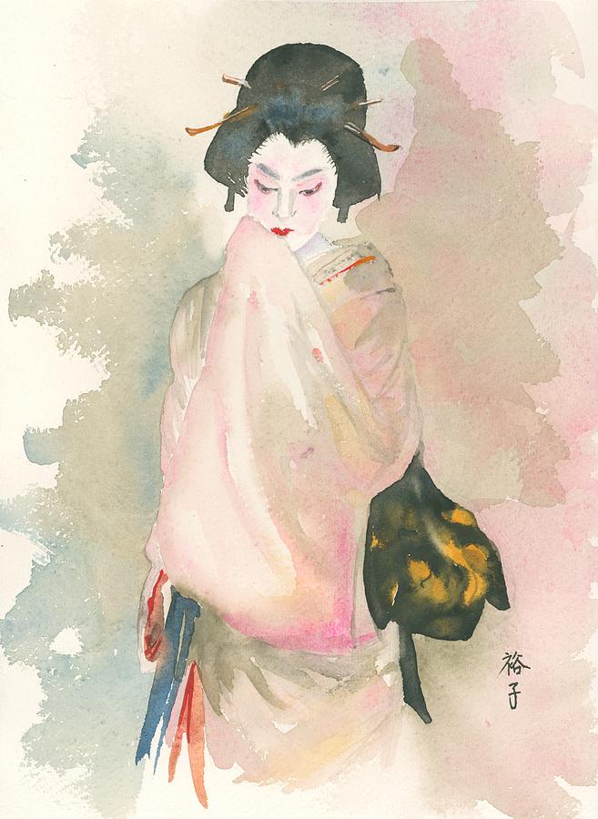 Kabuki#2 Painting by Hiroko Stumpf