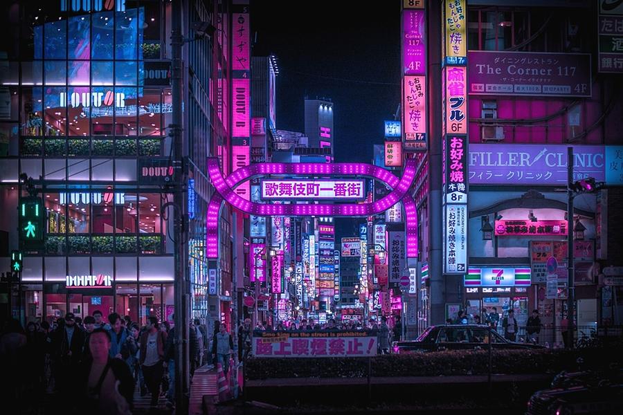 Kabukicho Gate Shinjuku Poster Digital Art by Jeffery Hampton | Pixels