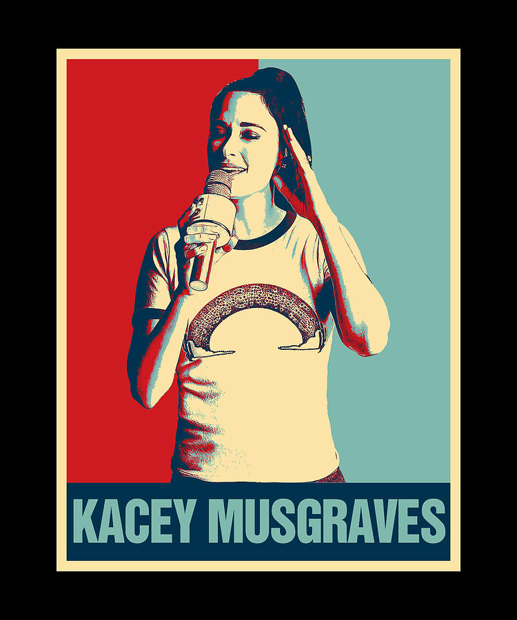 Kacey Musgraves Retro Hope Style Gift For Fans Digital Art by Cynthia ...