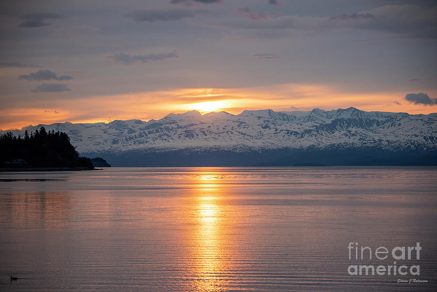 Kachemak Bay Sunrise 1 Photograph by Steven Natanson
