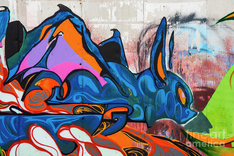 Kadikoy Graffiti Work in Progress Photograph by Bob Phillips