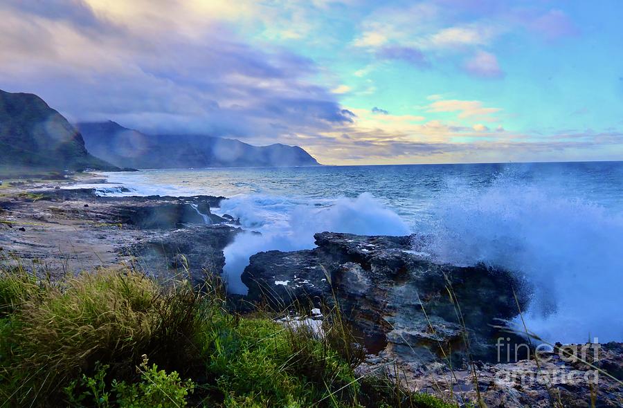 Kaena Point Waves Photograph by Craig Wood - Fine Art America