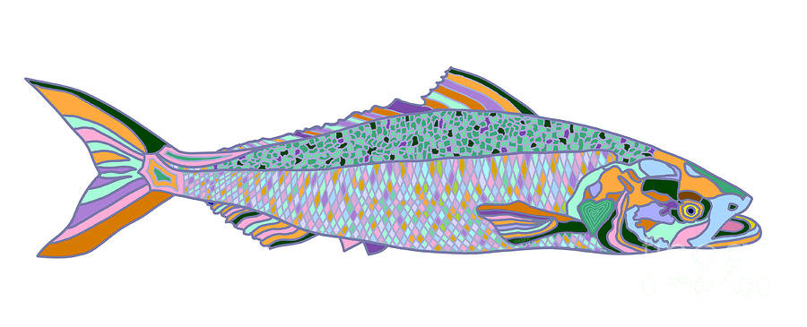 Kahawai Fish Digital Art