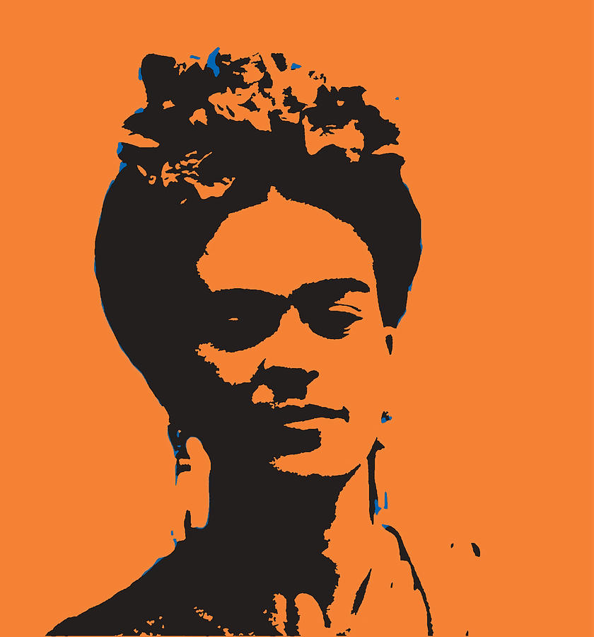 Kahlo Poster 80s Painting by Gary Claire - Pixels