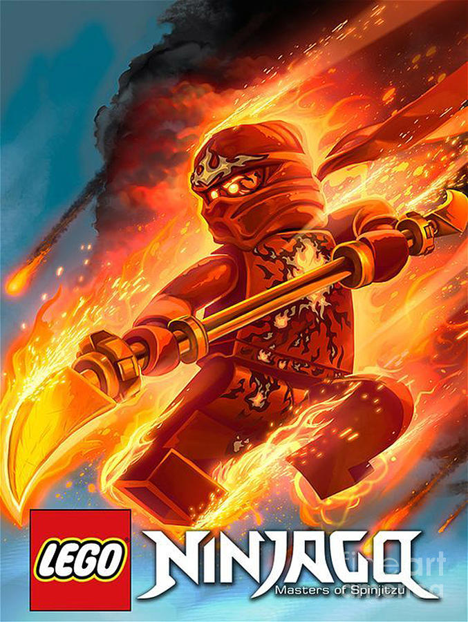 Kai - Lego Ninjago Digital Art by Rose Miranda - Fine Art America