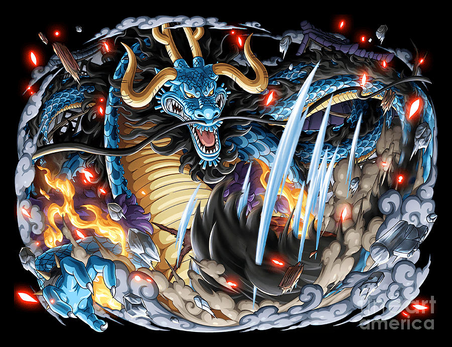 Kaido Dragon Mode Digital Art by Joe Stone - Fine Art America