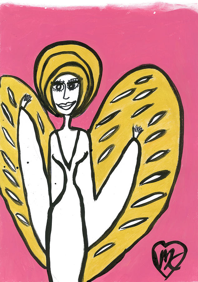 Kailatrea Angel Painting by Victoria Mary Clarke