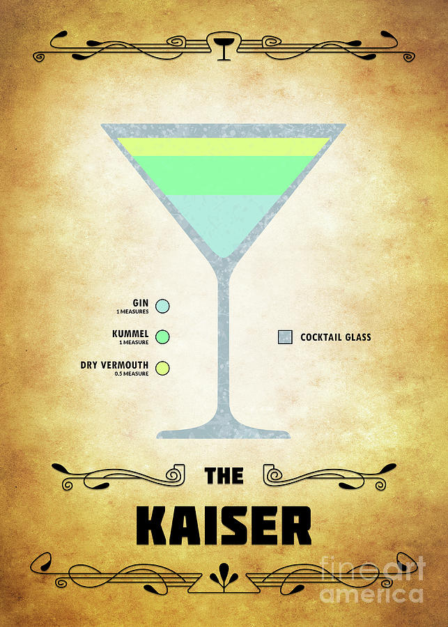 Kaiser Cocktail - Classic Digital Art by Bo Kev